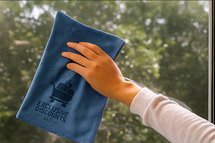 Super Absorbent Microfiber Cleaning Cloths - 20 Lint-Free Towels for Effortless Kitchen, Car, and Home Cleaning