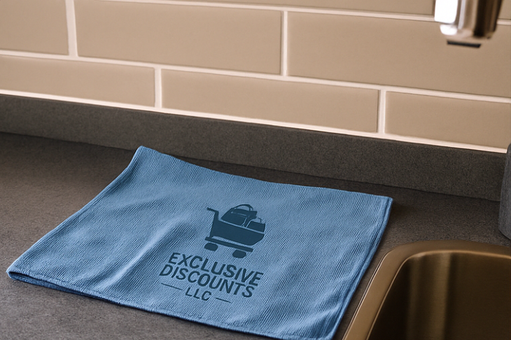 Super Absorbent Microfiber Cleaning Cloths - 20 Lint-Free Towels for Effortless Kitchen, Car, and Home Cleaning