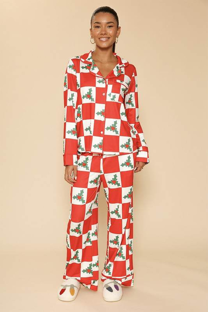 Holiday Christmas Pajama Set