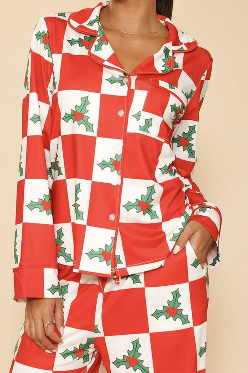 Holiday Christmas Pajama Set