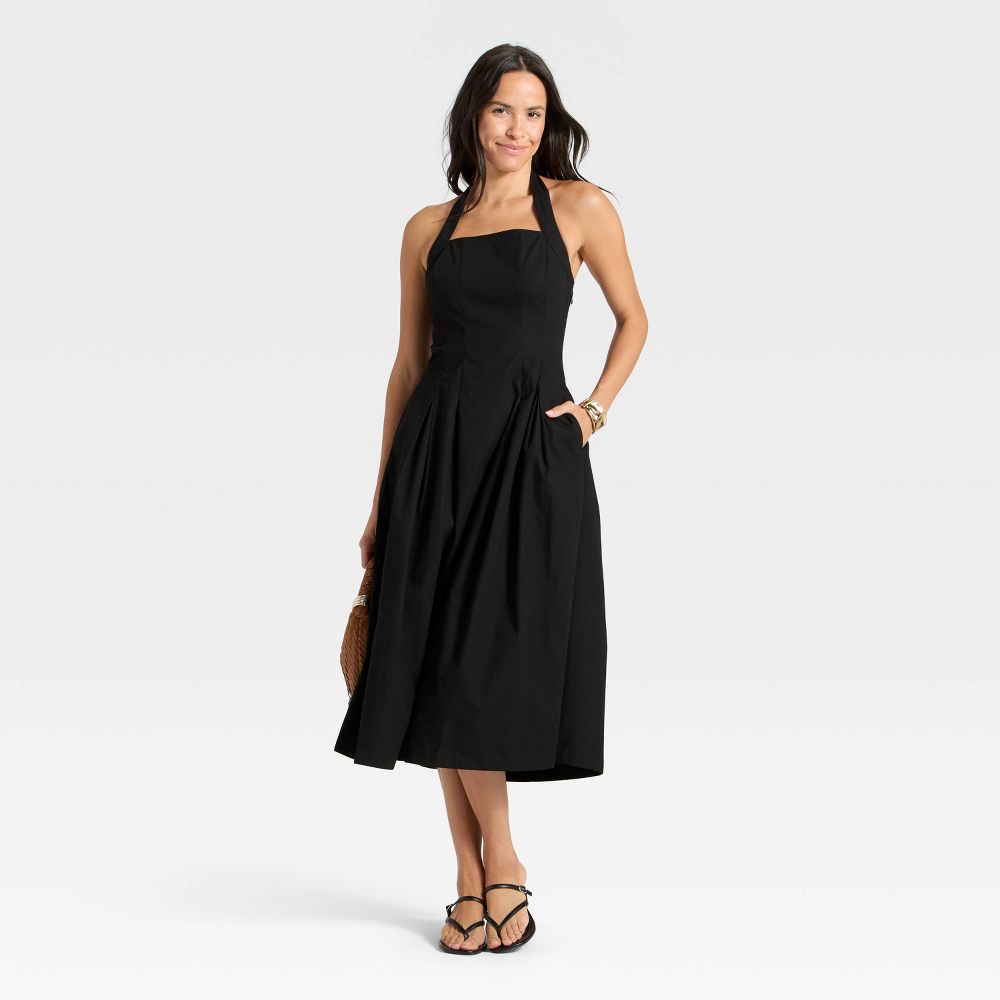 Women'S Midi Halter Dress - a New Day