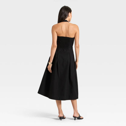 Women'S Midi Halter Dress - a New Day