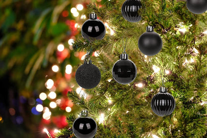 36-Piece Shatterproof Christmas Ornament Set for Tree Decoration - USA