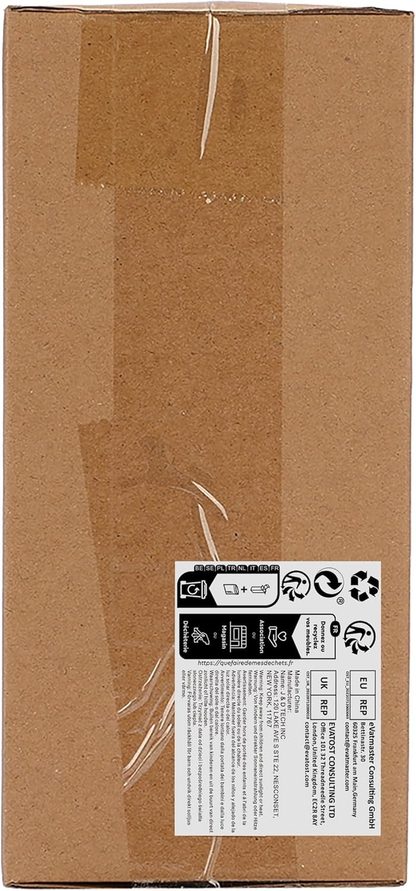 360-Degree Rotatable Makeup Brush Holder Organizer with Lid